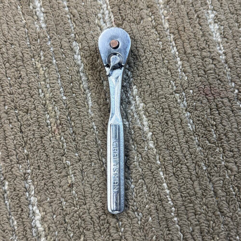Craftsman 1/4" Drive 5" Ratchet 43186 Quick Release Made in USA